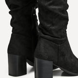 Escada Black Long Heeled Boots