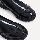 Esme Black Patent Chelsea Boots