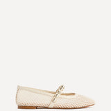 Estella Embellished Mesh Mary Jane Pumps