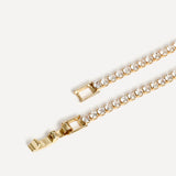 Evermore Gold Tennis Necklace