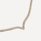 Evermore Gold Tennis Necklace