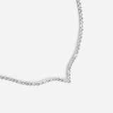 Evermore Silver Tennis Necklace