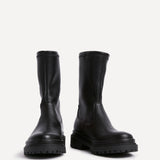 Edge Black Platform Ankle Boots