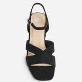 Empire Wide Fit Black Block Heels