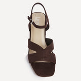 Empire Wide Fit Brown Block Heels