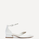 Everlasting Wide Fit Bridal Low Court Heels