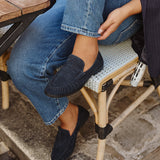 Belmont Navy Suede Loafers