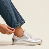 Flash Silver Trainers