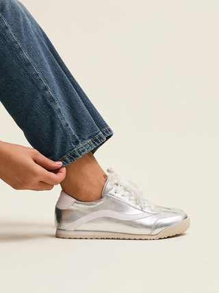 Flash Silver Trainers