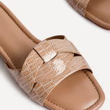 Fletcher Mocha Slider Sandals