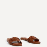 Fletcher Tan Slider Sandals