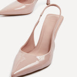 Fling Nude Patent Court Heels