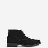 Francesco Mens Black Suede Chukka Boots
