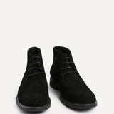 Francesco Mens Black Suede Chukka Boots
