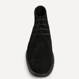 Francesco Mens Black Suede Chukka Boots