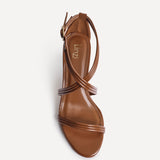 Future Tan Heeled Sandals