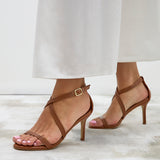 Future Tan Heeled Sandals