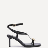 Foolish Black T-Bar Heels