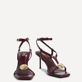 Foolish Burgundy T-Bar Heels