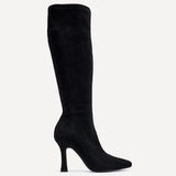 Gabrielle Black Long Heeled Boots