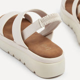Gia Nude Chunky Flatform Sandals
