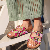 Gleam Multi Coloured Beaded Sliders