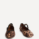 Graceful Leopard Print Ballet Pumps
