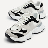 Hackney Black & Grey Trainers