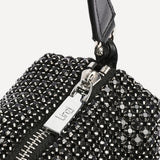 Dignity Black Diamante Shoulder Bag