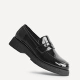 Hilton Black Patent Penny Loafer