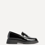 Hilton Black Patent Penny Loafer