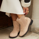 Holland Wide Fit Beige Chelsea Boots