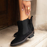 Holland Wide Fit Black Chelsea Boots