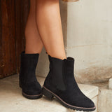 Holland Wide Fit Black Chelsea Boots