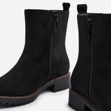 Holland Wide Fit Black Chelsea Boots