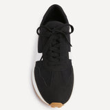 Hustle Black Suede Trainers