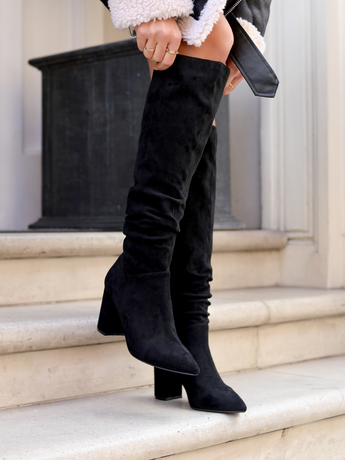 Bonnie Long Heeled Boots