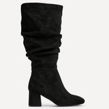 Inferno Wide Fit Black Long Heeled Boots