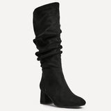 Inferno Wide Fit Black Long Heeled Boots