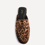 Intro Leopard Print Slip On Mules