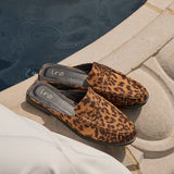 Intro Leopard Print Slip On Mules