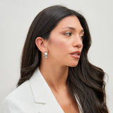 Spirit Silver Large Hoop Earrings