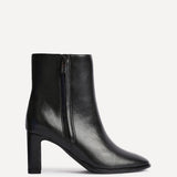 Jonas Black Block Heeled Ankle Boots