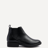 Karina Black Classic Chelsea Boots