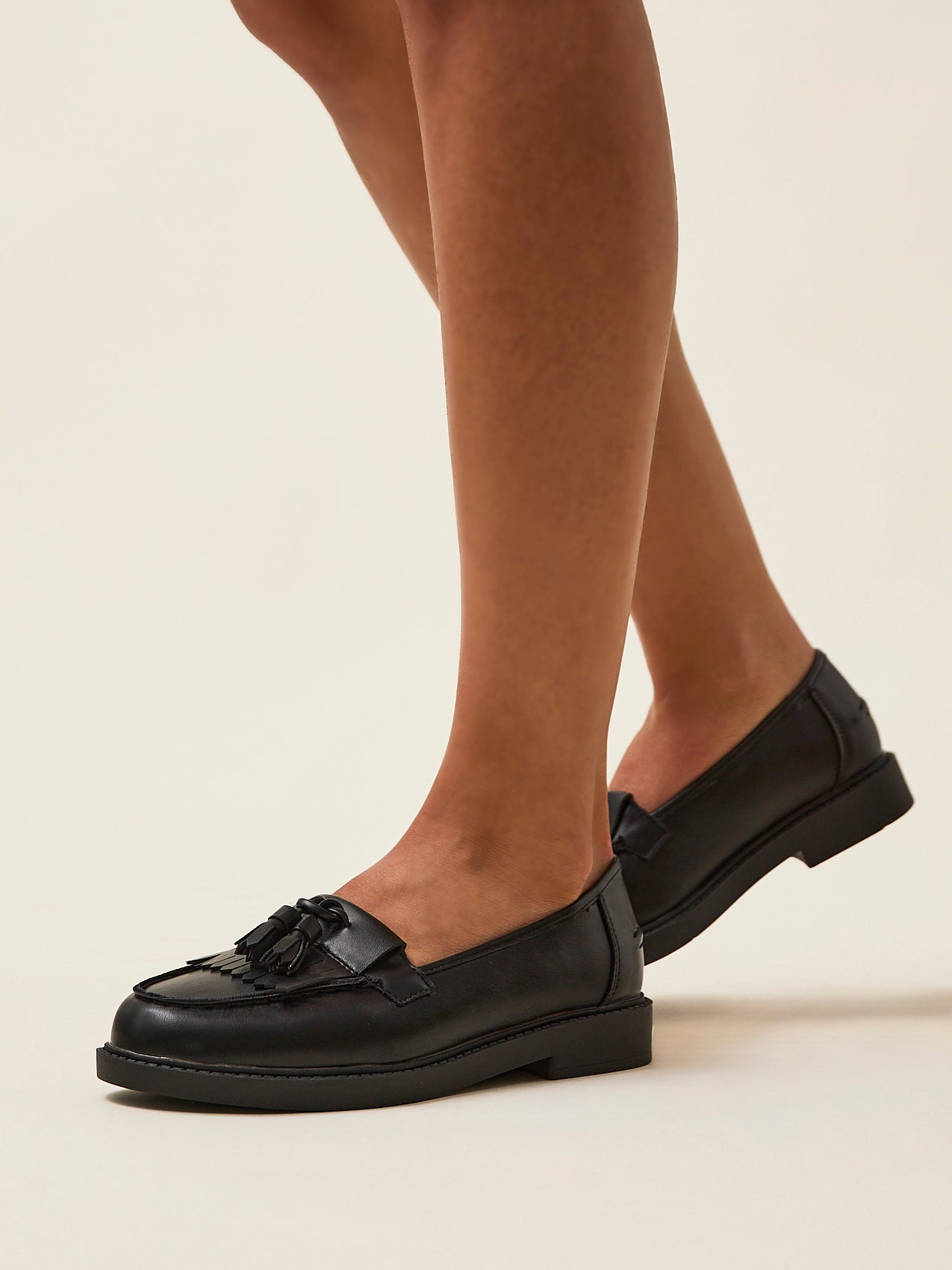 Kassidy Wide Fit Faux Loafers