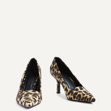 Kat Leopard Print Scuba Court Heel