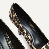 Kat Leopard Print Scuba Court Heel