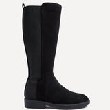 Knight Black Long Stretch Boots