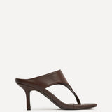 Kyoto Brown Mule Heels