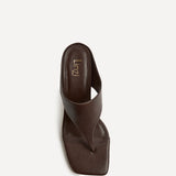 Kyoto Brown Mule Heels